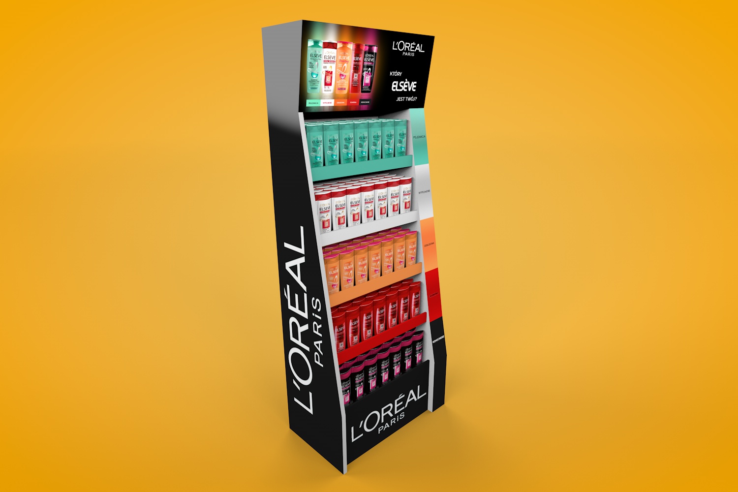 [3D MODEL] Ekspozytor Loreal